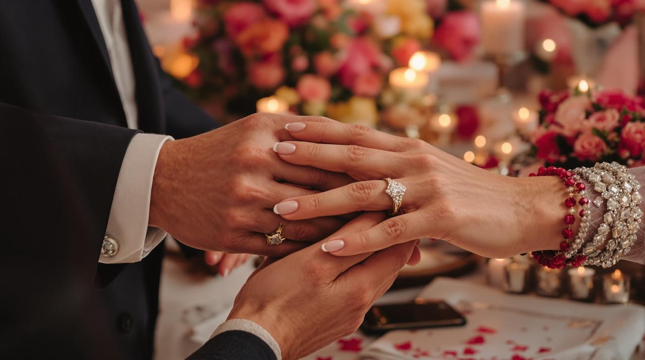 富二代豪掷千万求婚女明星，现场钻戒价值不菲，女方当场落泪